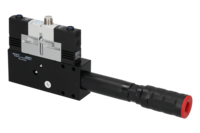 GIMATIC VACUUM EJ-BSVLG-LARGE-HF-3-NR-ISO VACUUM PUMP WITH HOLDER, 3/2 X2 NO SOLENOID VALVE FOR VACUUM AND BLOW-OFF, M12X1 5-PIN CONNECTION, IP54, G1/2" VACUUM PORT (ENERGY SAVING)