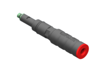 GIMATIC VACUUM EJ-MEDIUM-HF-2 EJECTOR WITH HOLDER, INTEGRATED SILENCER AND NON-RETURN VALVE