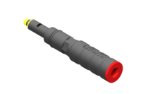 GIMATIC VACUUM EJ-MEDIUM-HV-2 EJECTOR WITH HOLDER AND INTEGRATED SILENCER