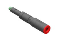 GIMATIC VACUUM EJ-LARGE-HF-2 EJECTOR WITH HOLDER, INTEGRATED SILENCER AND NON-RETURN VALVE