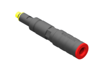 GIMATIC VACUUM EJ-LARGE-HV-2 EJECTOR WITH HOLDER, INTEGRATED SILENCER AND NON-RETURN VALVE