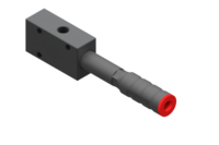 GIMATIC VACUUM EJ-BA-MEDIUM-HV-3 VACUUM PUMP WITH HOLDER AND INTEGRATED SILENCER, G1/8" VACUUM PORT