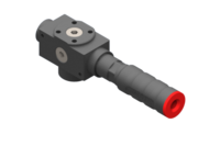 GIMATIC VACUUM EJ-SLG-MEDIUM-HV-2 VACUUM PUMP WITH HOLDER AND INTEGRATED SILENCER, G3/8 VACUUM PORT