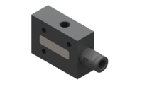 GIMATIC VACUUM EJ-BA-MEDIUM-HV-2 VACUUM PUMP WITH HOLDER, G3/8" VACUUM PORT