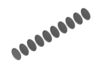 GIMATIC VACUUM VG.GX35 INTERNAL FILTER (10 PIECES)