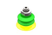 GIMATIC VACUUM CUP SUCTION CUP VG.GX35P POLYURETHANE 30/60 SHORE WITH FILTER, G1/8" MALE
