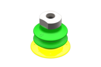 GIMATIC VACUUM CUP VG.GX35P SUCTION CUP, POLYURETHANE, 30/60 SHORE, WITH INTERNAL FILTER, 1/8? NPSF FEMALE