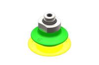 GIMATIC VACUUM CUP SUCTION CUP VG.BP35 POLYURETHANE 30/70 SHORE, G1/8" MALE