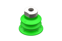 GIMATIC VACUUM CUP VG.GX35P SUCTION CUP, POLYURETHANE, 50 SHORE, WITH INTERNAL FILTER, 1/8? NPSF FEMALE