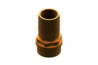 GIMATIC VACUUM G1" MALE HOSE CONNECTOR, 30-MM HOSE