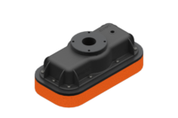 GIMATIC VACUUM VACUUM GRIPPING SYSTEMS FOR BAGS, 245X125X90 MM, WITH 30 MM THICK NATURAL RUBBER FOAM, VACUUM FITTING G1"