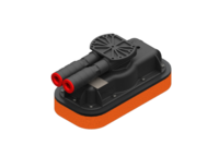 GIMATIC VACUUM VACUUM GRIPPING SYSTEM FOR BAGS, 9.64" X 4.92" X 3.54", WITH INTEGRATED 2-STAGE VACUUM GENERATOR, NATURAL FOAM RUBBER, THICKNESS 1.2"