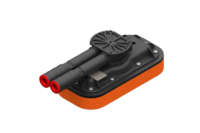 GIMATIC VACUUM VACUUM GRIPPING SYSTEM FOR BAGS, 9.64" X 4.92" X 2.76", WITH INTEGRATED 3-STAGE VACUUM GENERATOR, NATURAL FOAM RUBBER, THICKNESS 1.2"
