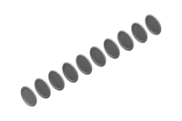 GIMATIC VACUUM VG.GX52 INTERNAL FILTER (10 PIECES)
