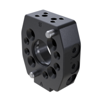 GIMATIC TOOL CHANGER PNEUMATIC TOOL CHANGER, 16 KG PAYLOAD, W INTERFACE, INTEGRATED PNEUMATIC PASSTHROUGHS 5X M5, ISO 9409-1-31.5-4-M5, TOOL SIDE