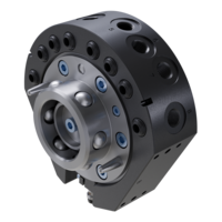GIMATIC TOOL CHANGER "PNEUMATIC TOOL CHANGER, 60 KG PAYLOAD, J INTERFACE, INTEGRATED PNEUMATIC PASSTHROUGHS 8X G1/8"", PNP LOCK/UNLOCK SENSORS, ROBOT SIDE"