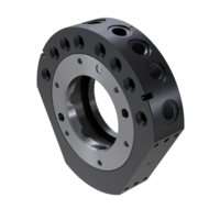 GIMATIC TOOL CHANGER "PNEUMATIC TOOL CHANGER, 60 KG PAYLOAD, J INTERFACE, INTEGRATED PNEUMATIC PASSTHROUGHS 8X G1/8"", PNP LOCK/UNLOCK SENSORS, TOOL SIDE"