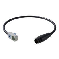 GIMATIC CABLE KIT INDUCTOR SENSOR FOR PQC EXTRA SMALL SIZE STORAGE UNIT STAND, NO CONTACT, PNP, 3-PIN, 10-30 VDC, 0.2M CABLE