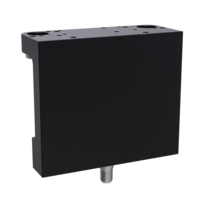 GIMATIC TOOL CHANGER PQC STORAGE UNIT VERTICAL PLATE, MEDIUM SIZE, BLANK INTERFACE