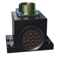 GIMATIC TOOL CHANGER ELECTRICAL MODULE J INTERFACE, 19-PIN 5A/250VAC, MS QUICK-DISCONNECT CONNECTOR, ROBOT SIDE