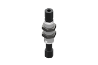 GIMATIC VACUUM ROTATIVE SUSPENSION WITH M10X1 THREADED BODY, STROKE 10 MM, M5, WITH 2 NUTS