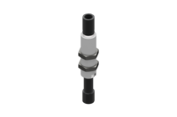 GIMATIC VACUUM ROTATIVE SUSPENSION WITH M16X1 THREADED BODY, STROKE 20 MM, G1/8, WITH 2 NUTS