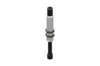 GIMATIC VACUUM ROTATIVE SUSPENSION WITH M20X1.5 THREADED BODY, STROKE 50 MM, G1/8, WITH 2 NUTS