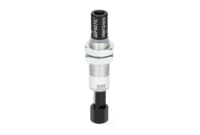 GIMATIC VACUUM NON-ROTATIVE SUSPENSION WITH M10X1 THREADED BODY, STROKE 10 MM, M5, WITH 2 NUTS