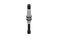 GIMATIC VACUUM NON-ROTATIVE SUSPENSION WITH M10X1 THREADED BODY, STROKE 25 MM, M5, WITH 2 NUTS