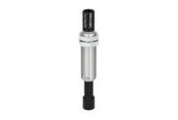 GIMATIC VACUUM NON-ROTATIVE SUSPENSION WITH M16X1 THREADED BODY, STROKE 20 MM, G1/8", WITH 2 NUTS
