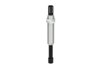 GIMATIC VACUUM NON-ROTATIVE SUSPENSION WITH M16X1 THREADED BODY, STROKE 35 MM, G1/8, WITH 2 NUTS