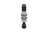 GIMATIC VACUUM SUSPENSION WITH M12X1 THREADED BODY, STROKE 10 MM, M5, WITH 2 NUTS