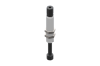 GIMATIC VACUUM SUSPENSION WITH M12X1 THREADED BODY, STROKE 25 MM, M5, WITH 2 NUTS