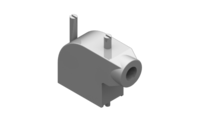 GIMATIC TOOL CHANGER SOLDER CONNECTOR, D-SUB 15-PIN VGA TYPE, FEMALE, 0/300 VAC, MAX 3 A, 90°