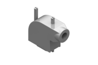 GIMATIC TOOL CHANGER SOLDER CONNECTOR, D-SUB 15-PIN VGA TYPE, MALE, 0/300 VAC, MAX 3 A, 90°