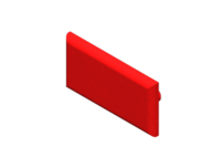 GIMATIC GRIPPERS TPU RUBBER GRIP, RED, 70SH.A