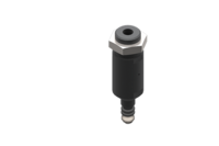 GIMATIC GRIPPER EXPANSION MICRO GRIPPER, NBR, SIZE 5 MM, M5, THREADED SHANK M10X1, 4.5/8 BAR, WITH NUT