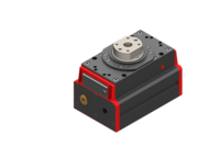 GIMATIC ROTARY UNIT PNEUMATIC ROTARY TABLE, COUNTERCLOCKWISE, 8X45°, 2.5/8 BAR, G1/4