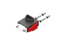 GIMATIC TOOL CHANGER DIFFUSE-TYPE ELECTRIC CONNECTOR, MALE, 0/250 VAC, D-SUB 15-PIN, VGA TYPE, GOLD-PLATED CONTACTS