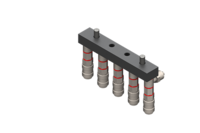 GIMATIC TOOL CHANGER ADDITIONAL FITTING HOLDER PLATE, SIZE 100