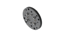 GIMATIC GRIPPER FLANGE WITH SCREWS FOR MOUNTING MECHATRONICS GRIPPERS ONTO A ROBOT WITH ISO 9409-1-50-4-M6 INTERFACE (GRIPPER SIDE)