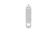 GIMATIC GRIPPER SILICONE EXPANSION GRIPPER, SIZE 14 MM, WITH M3 SIDE FEEDING AND M5 THROUGH HOLE, 4.5/8 BAR