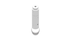GIMATIC GRIPPER SILICONE EXPANSION GRIPPER, SIZE 16 MM, WITH M3 SIDE FEEDING AND M5 THROUGH HOLE, 4.5/8 BAR