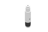 GIMATIC GRIPPER EPDM EXPANSION GRIPPER, SIZE 18 MM, WITH M5 SIDE FEEDING AND M5 THROUGH HOLE, 4.5/8 BAR