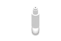 GIMATIC GRIPPER SILICONE EXPANSION GRIPPER, SIZE 22 MM, WITH M5 COAXIAL FEEDING, 4.5/8 BAR