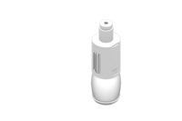 GIMATIC GRIPPER SILICONE EXPANSION GRIPPER, SIZE 63 MM, WITH G1/8 SIDE FEEDING AND G1/8 THROUGH HOLE, 4.5/8 BAR