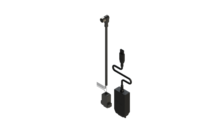 GIMATIC CABLE WIRING KIT TO POWER SUPPLY AND COMMUNICATE VIA CANBUS WITH MPCF GRIPPERS. THIS KIT INCLUDES A M12-8PINS CABLE EQUIPPED WITH A PRE-MOUNTED D-SUB 9 PINS FEMALE CONNECTOR AND A USB/CAN CONVERTER BY PEAK