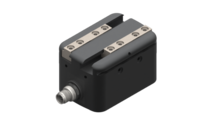 GIMATIC GRIPPER SELF-CENTERING ELECTRIC PARALLEL SERVO GRIPPER,24VDC,8 W,M12 12-PIN,DIRECT MOTOR CONTROL WITH HALL SENSORS AND ABZ INCREMENTAL ENCODER,PEAK 1.5A,TOTAL STROKE 1.97 IN.,IP40,WITH BUSHINGS,NO DRIVE