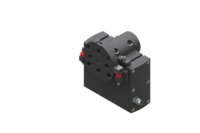 GIMATIC ROTARY UNIT ELECTRIC ROTARY ACTUATOR, 180°/90°, 24VDC, 23 W, PNP, M8 3-PIN, PEAK 3.8A, SERVO DC MOTOR WITH BUILT-IN CONTROLLER, MAX. 0.62 HZ AT 30°C, IP54, WITH BUSHINGS