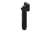 GIMATIC ROTARY UNIT DOUBLE-ACTING PNEUMATIC TILT UNIT FOR SMALL EAOTS, 20 MM, 2-8 BAR, M3, SENSOR SLOTS